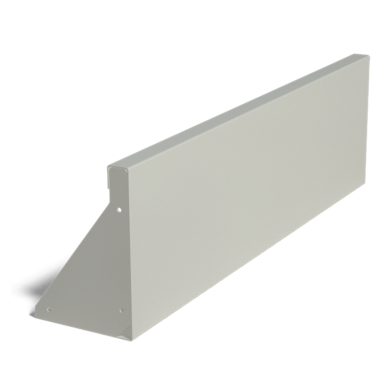 Stalowy mur oporowy - Proste - 100 x 30 cm