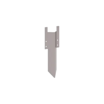 Stalowy szpilki gruntowe - Wysokość obrzeża trawnikowego 12 / 15 cm