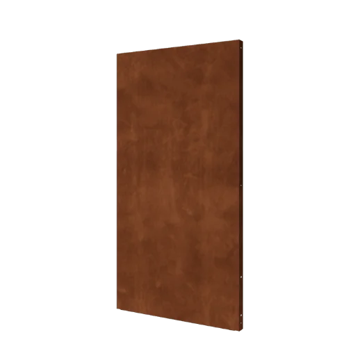 Panel dekoracyjny ze stali corten - Podstawowy - 100 x 6 x 190 cm