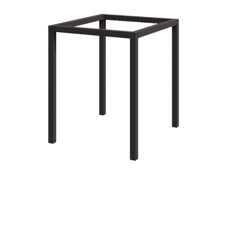 Stalowa pergola - Kwadratowe - 274 x 250 x 230 cm - Inny kolor RAL - Bez bloczka betonowego