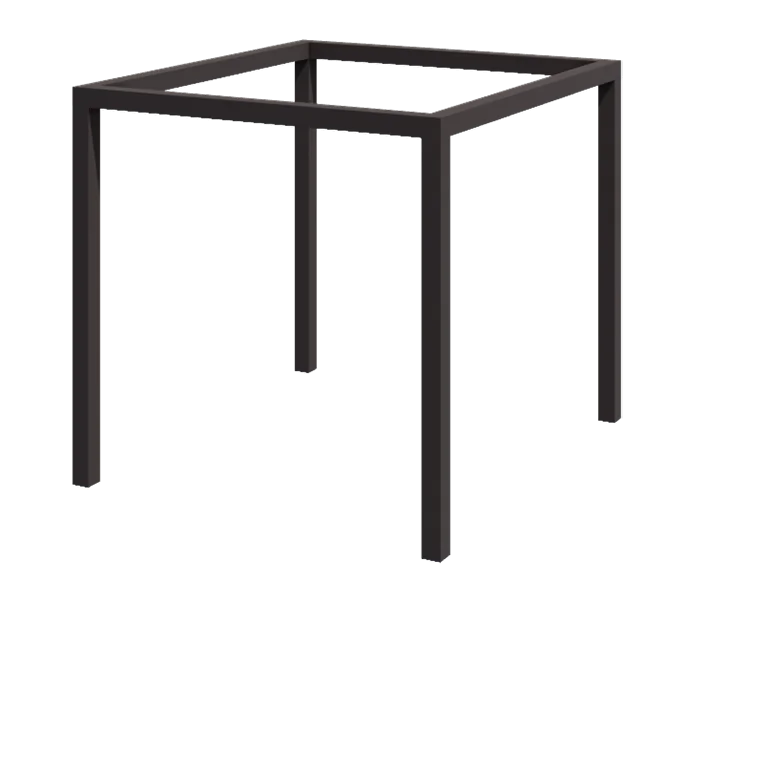 Stalowa pergola - Kwadratowe - 324 x 300 x 230 cm - Inny kolor RAL - Bez bloczka betonowego
