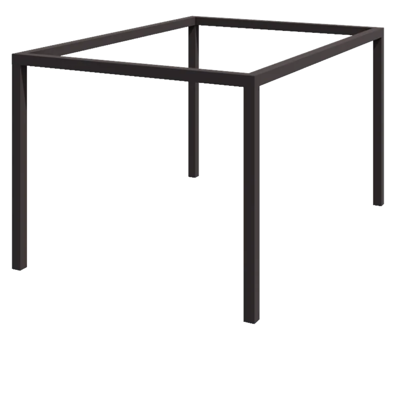 Stalowa pergola - Kwadratowe - 424 x 300 x 230 cm - Inny kolor RAL - Z bloczkiem betonowym